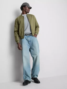Casaco bomber elegante