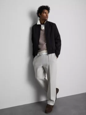 Casaco bomber elegante