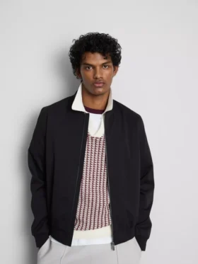 Casaco bomber elegante