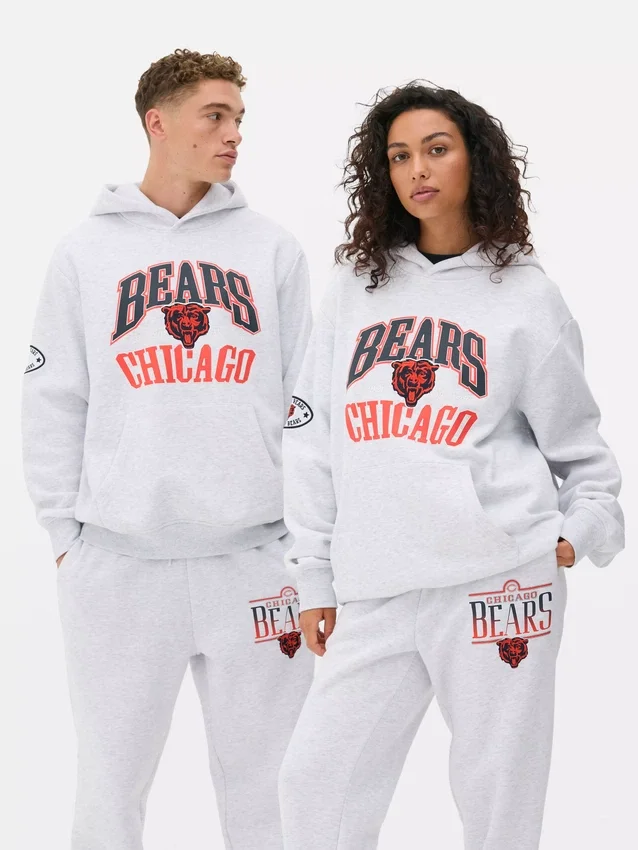 Casaco com capuz dos Chicago Bears da NFL