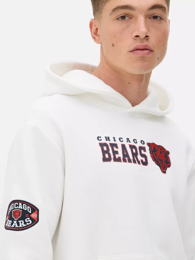 Casaco com capuz dos Chicago Bears da NFL