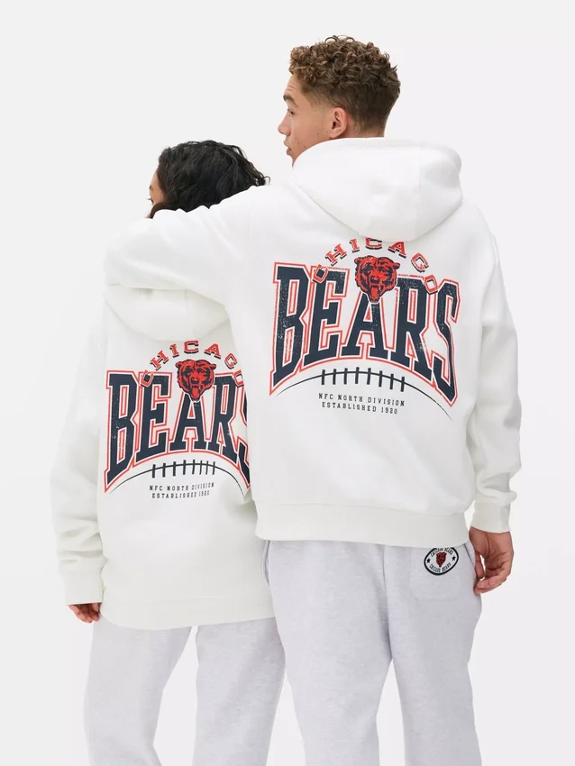 Casaco com capuz dos Chicago Bears da NFL