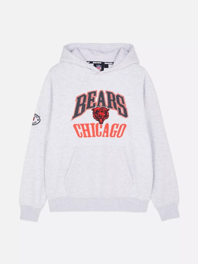 Casaco com capuz dos Chicago Bears da NFL