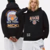 Casaco com capuz dos New York Knicks da NBA