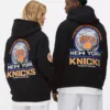 Casaco com capuz dos New York Knicks da NBA