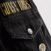 Casaco de ganga de algodão Guns N' Roses