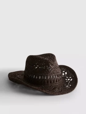 Chapéu de cowboy tecido