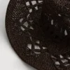 Chapéu de cowboy tecido
