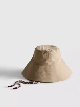 Chapéu de pescador com tira para o queixo