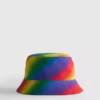 Chapéu de pescador reversível com o tema Pride