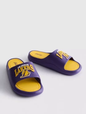Chinelos de piscina dos Los Angeles Lakers da NBA