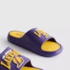 Chinelos de piscina dos Los Angeles Lakers da NBA