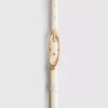 Cinto fino com fivela oval