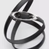 Cinto fino com fivela oval