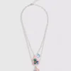 Colar com pingente com a inicial do Stitch da Disney