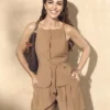 Colete com bainha peplum da Paula Echevarría