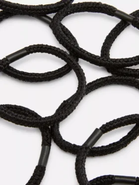 Conjunto de 10 elásticos de cabelo grossos