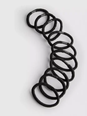 Conjunto de 10 elásticos grossos para o cabelo