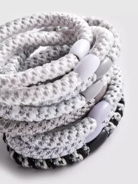 Conjunto de 10 elásticos grossos para o cabelo