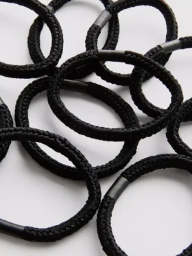 Conjunto de 10 elásticos grossos para o cabelo