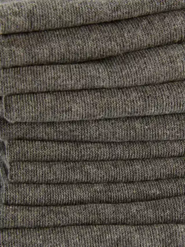 Conjunto de 10 pares de meias curtas de sapatilha essenciais