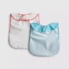 Conjunto de 2 babetes envolventes