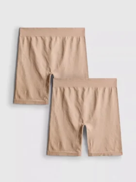 Conjunto de 2 calções de cintas modeladoras anti-fricção