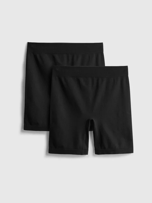 Conjunto de 2 calções de cintas modeladoras anti-fricção