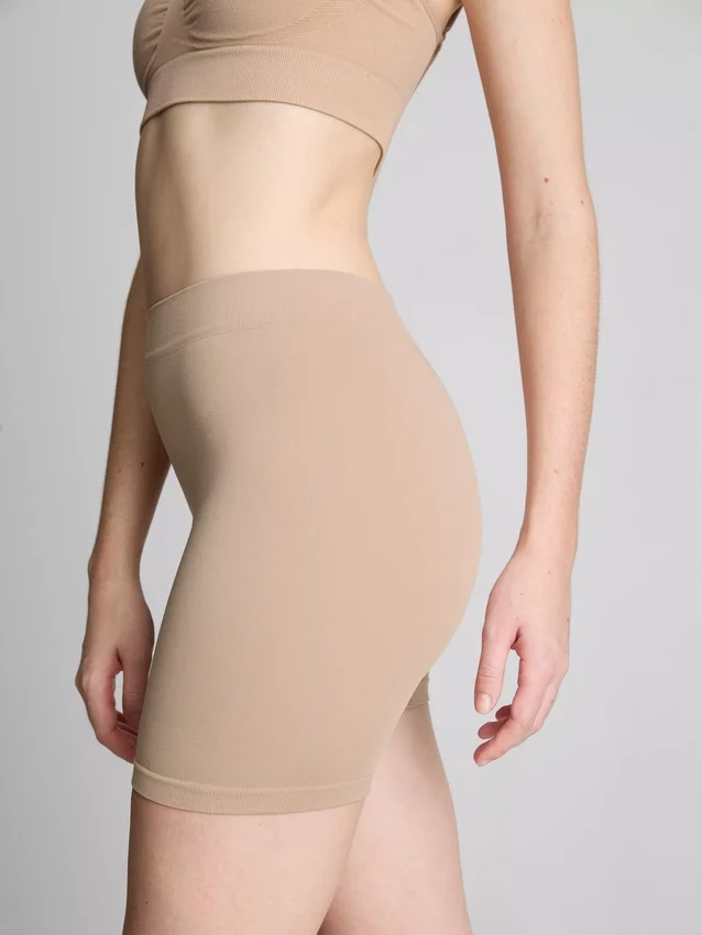 Conjunto de 2 calções de cintas modeladoras anti-fricção