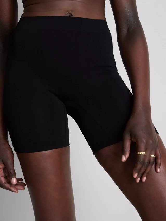 Conjunto de 2 calções de cintas modeladoras anti-fricção