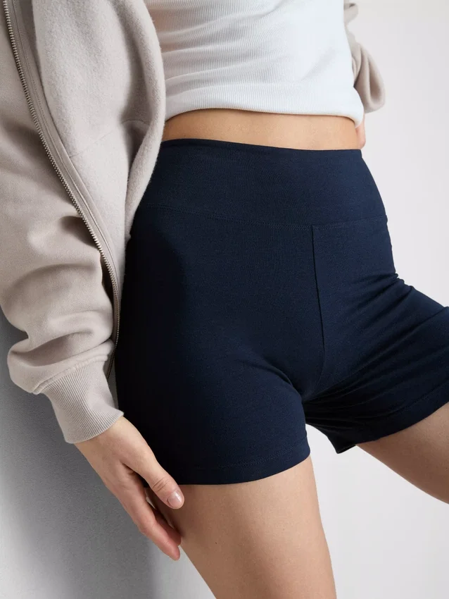 Conjunto de 2 calções de ioga de cintura alta
