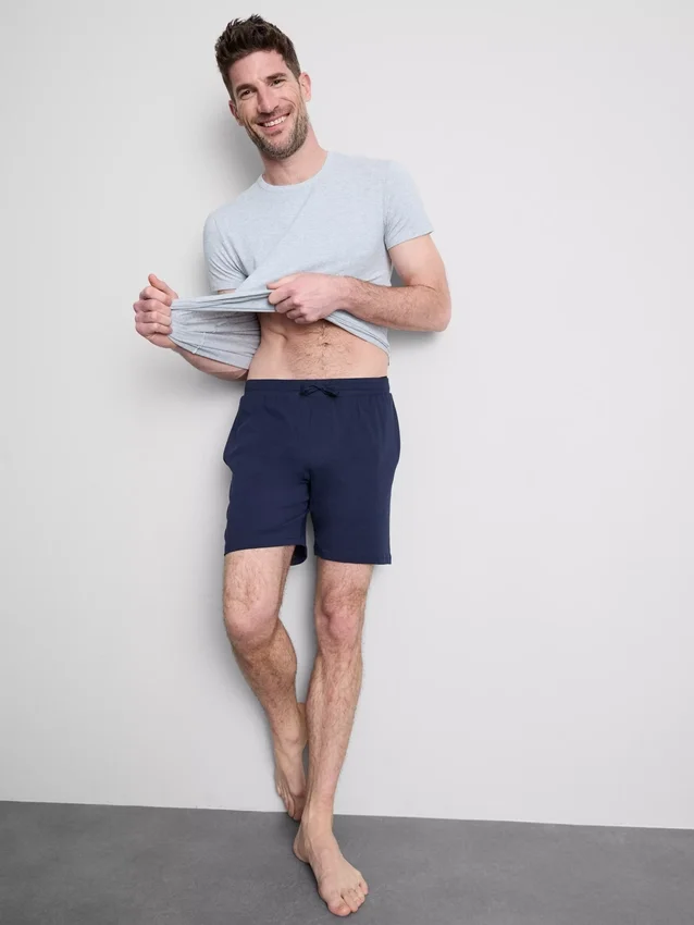 Conjunto de 2 calções de pijama com cordão