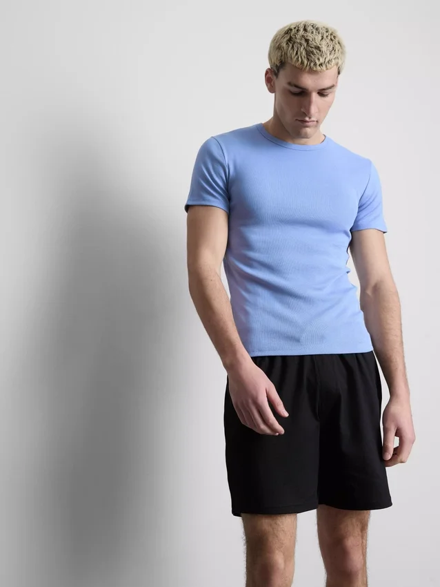 Conjunto de 2 camisas com textura canelada