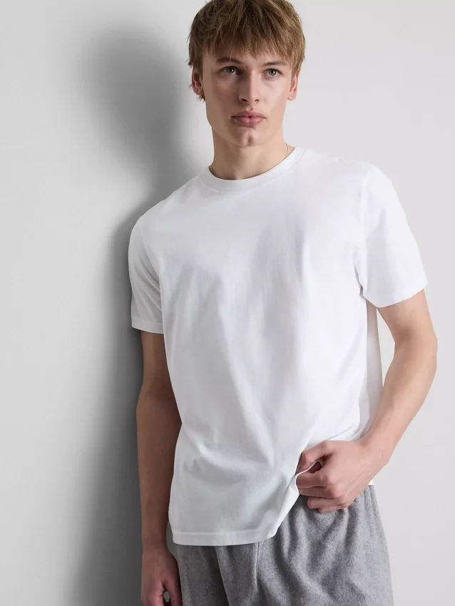 Conjunto de 2 camisas de gola redonda