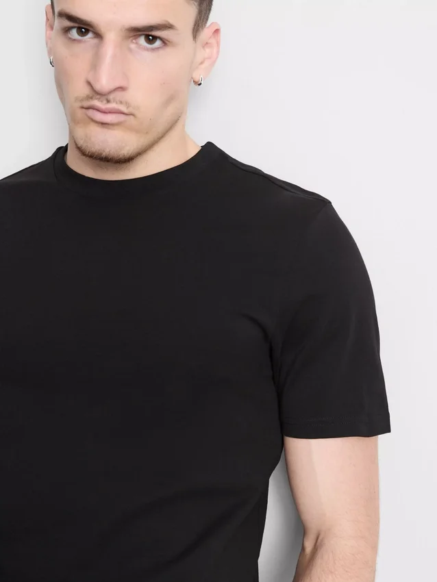 Conjunto de 2 camisas de gola redonda