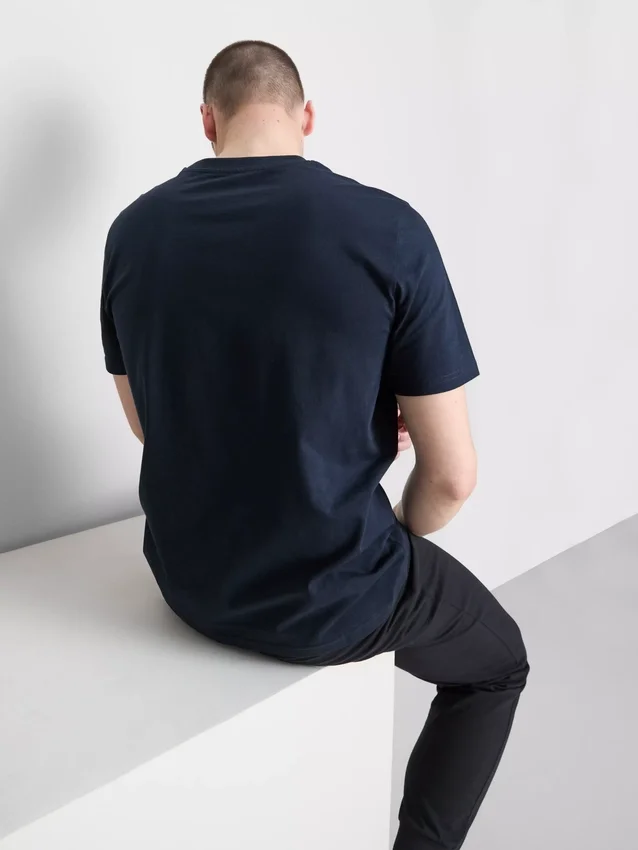 Conjunto de 2 camisas de gola redonda