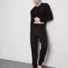 Conjunto de 2 camisas de manga comprida em algodão