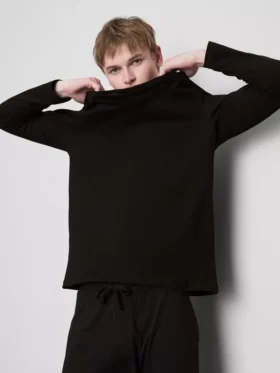 Conjunto de 2 camisas de manga comprida em algodão
