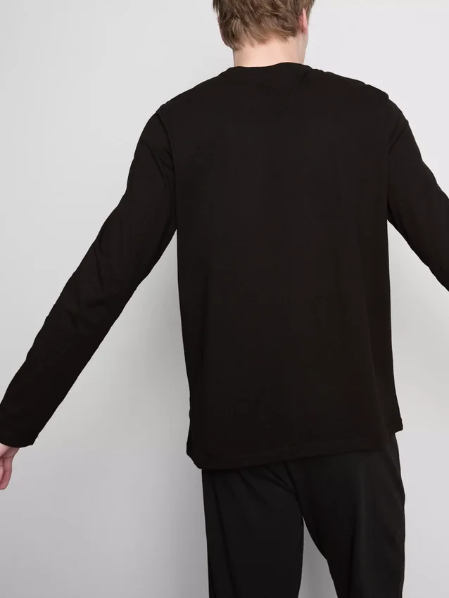 Conjunto de 2 camisas de manga comprida em algodão