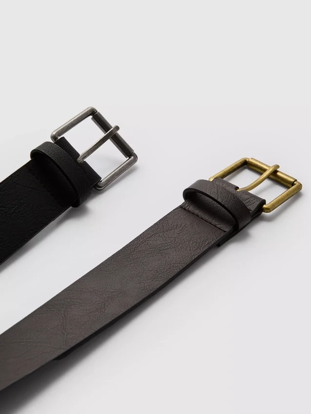 Conjunto de 2 cintos largos
