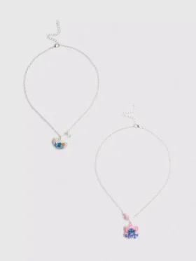Conjunto de 2 colares «BFF» do Stitch da Disney