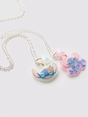 Conjunto de 2 colares «BFF» do Stitch da Disney