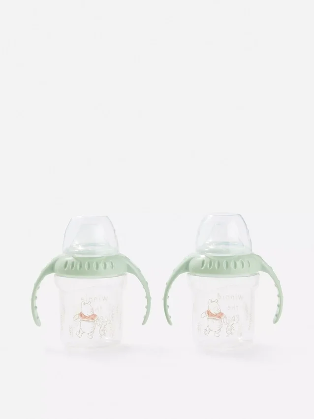Conjunto de 2 copos de treino do Winnie the Pooh da Disney