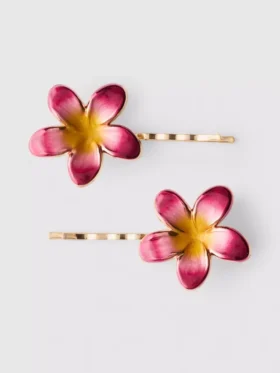 Conjunto de 2 ganchos florais