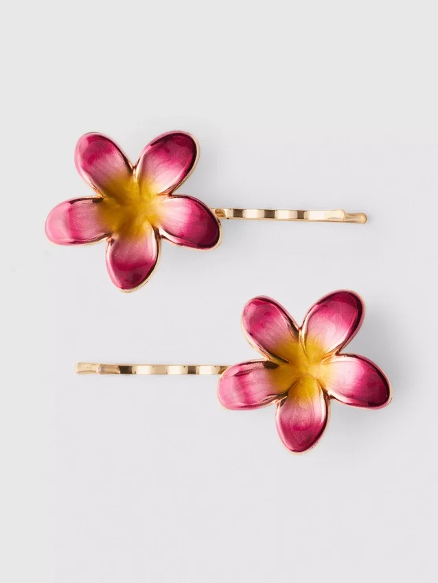 Conjunto de 2 ganchos florais