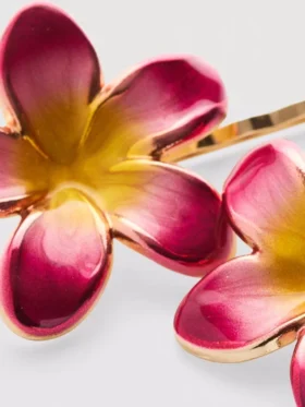Conjunto de 2 ganchos florais