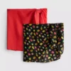 Conjunto de 2 mini-sarongues estampados