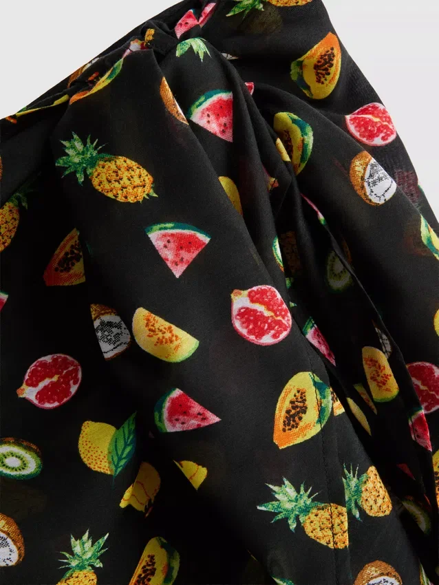 Conjunto de 2 mini-sarongues estampados