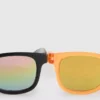 Conjunto de 2 pares de óculos de sol de armação quadrada