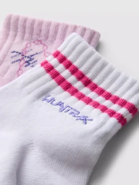 Conjunto de 2 pares de meias curtas de algodão «K-Pop Demon Hunters»
